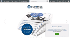 Desktop Screenshot of euromex.com